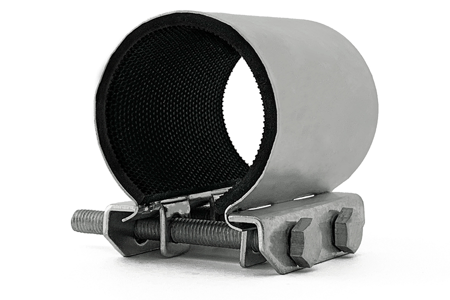 Хомут сверт. нерж. 2з, Ду 300, Дн 319-325; шир. 250