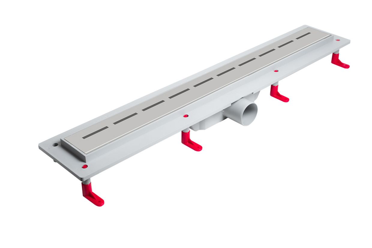 Душевой лоток 600мм MIANO-BERLIN глянец, боковой слив D50