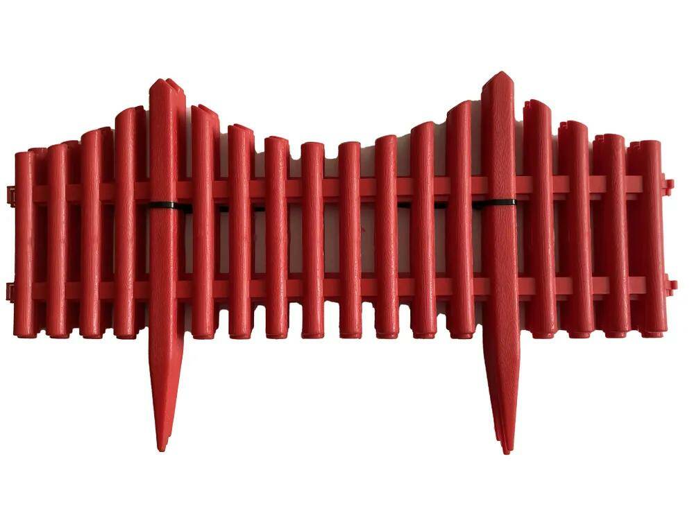 Заборчик садовый-декоративный &quot;ЗМЕЙКА&quot; (13 упаковок по 5 секций)