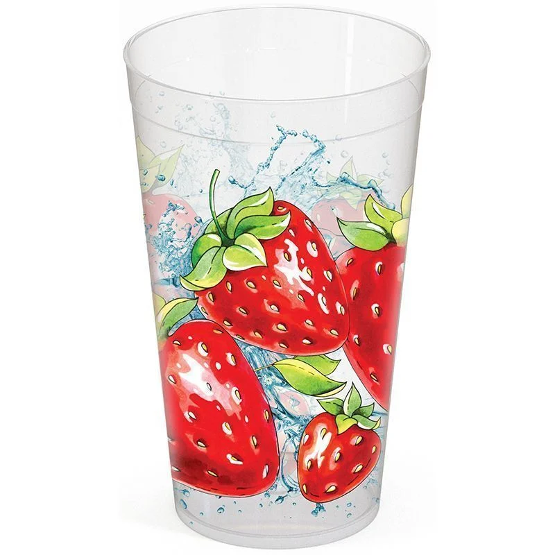 Стакан с декором 0,4л