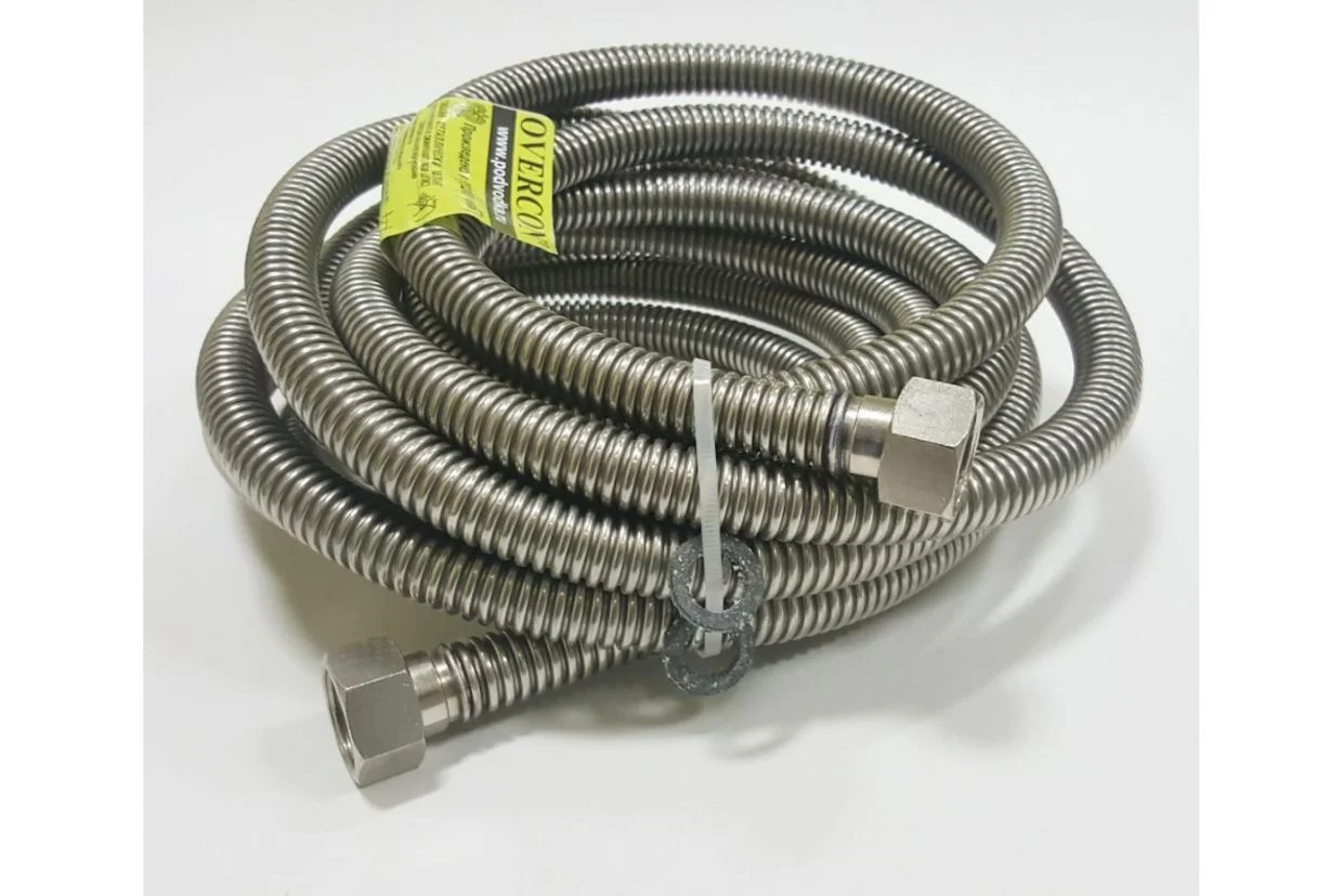 3,0м 1/2 Г-Г шланг сильф CS &quot;OVERCON&quot; (304) ГАЗ