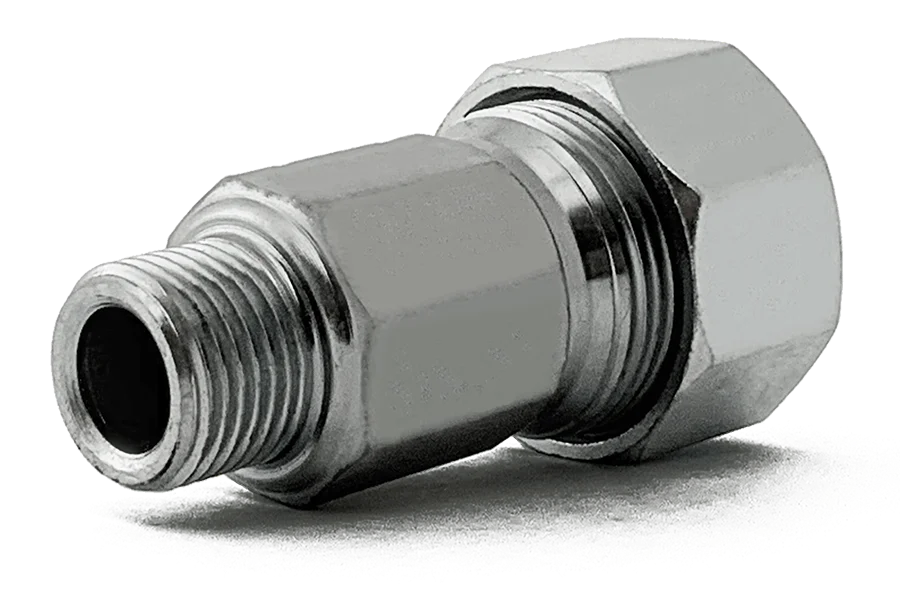 Муфта обжимная 1/2&quot;(Ду 15) наружная резьба, для трубы с диаметром Дн 19,7мм-21,8мм ДТРД