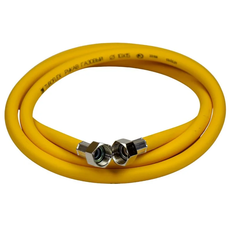 Подводка для газа ПВХ 1/2&quot; Г/Г 6,0 м (25 шт) Tuboflex